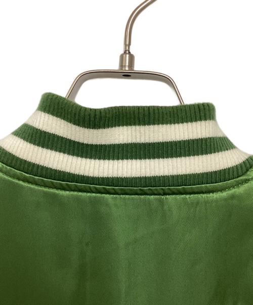 Hysteric Glamour（ヒステリックグラマー）Hysteric Glamour (ヒステリックグラマー) FUTURE DAYS刺繍 スカジャン グリーン サイズ:Ｓの古着・服飾アイテム