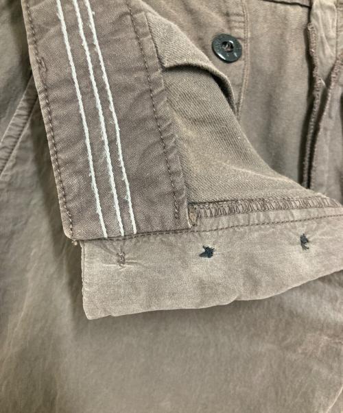 STONE ISLAND（ストーンアイランド）STONE ISLAND (ストーンアイランド) 00’s ナイロンブレンドワークパンツ ブラウン サイズ:45の古着・服飾アイテム