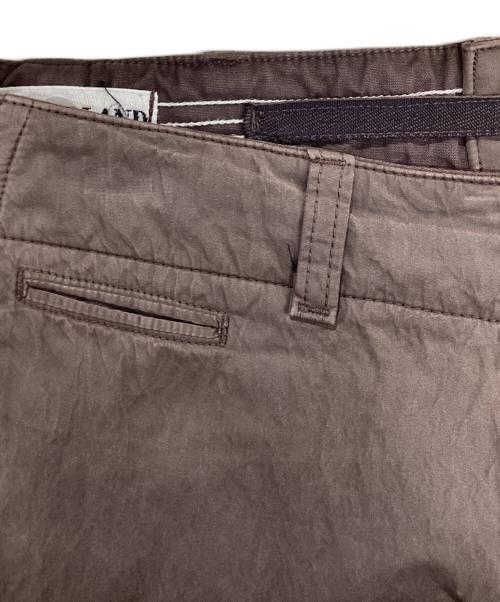STONE ISLAND（ストーンアイランド）STONE ISLAND (ストーンアイランド) 00’s ナイロンブレンドワークパンツ ブラウン サイズ:45の古着・服飾アイテム