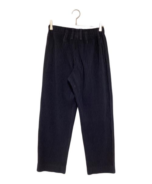HOMME PLISSE ISSEY MIYAKE（オム プリッセ イッセイ ミヤケ）HOMME PLISSE ISSEY MIYAKE (オム プリッセ イッセイ ミヤケ) プリーツパンツ ネイビー サイズ:1の古着・服飾アイテム