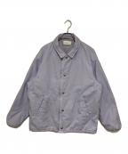 UNUSEDアンユーズド）の古着「パデッドダックジャケット」｜パープル