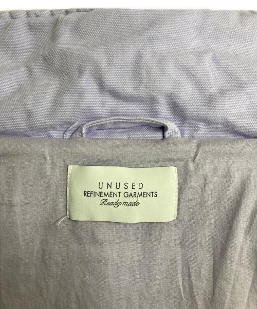 UNUSED（アンユーズド）UNUSED (アンユーズド) パデッドダックジャケット パープル サイズ:3の古着・服飾アイテム