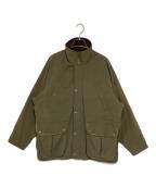 PWAプア）の古着「ウォーデンズハーフコート」｜カーキ