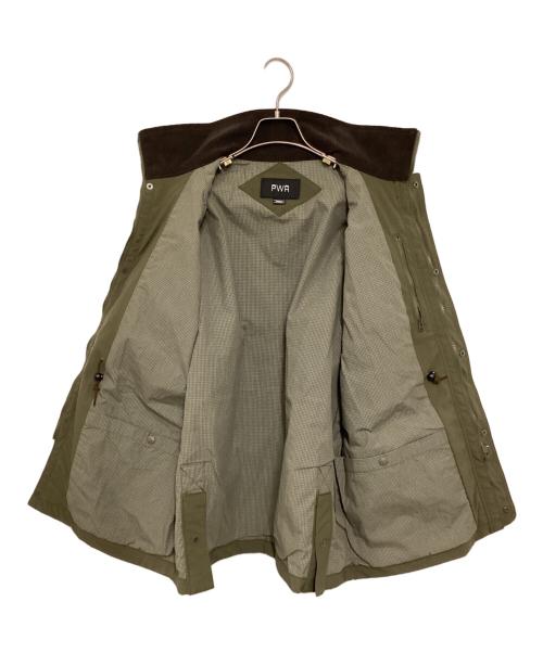 PWA（プア）PWA (プア) ウォーデンズハーフコート カーキ サイズ:Ｓの古着・服飾アイテム