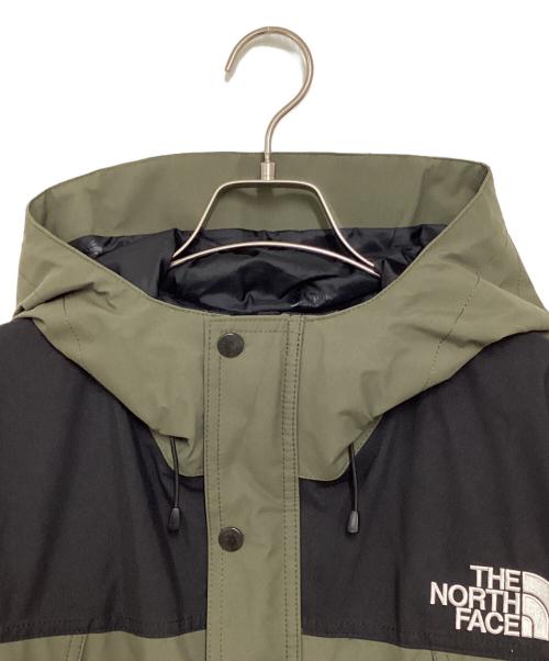 THE NORTH FACE（ザ ノース フェイス）THE NORTH FACE (ザ ノース フェイス) マウンテンライトジャケット カーキ×ブラック サイズ:Mの古着・服飾アイテム