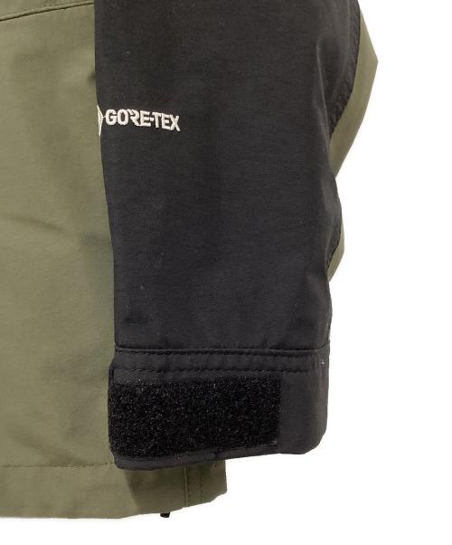 THE NORTH FACE（ザ ノース フェイス）THE NORTH FACE (ザ ノース フェイス) マウンテンライトジャケット カーキ×ブラック サイズ:Mの古着・服飾アイテム