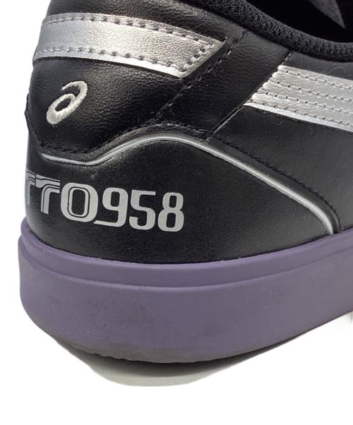 asics（アシックス）asics (アシックス) OTTO 958 (オット 958) ゲルフレッキー プロ/コラボシューズ/ローカットスニーカー ブラック×パープル サイズ:27.5cmの古着・服飾アイテム