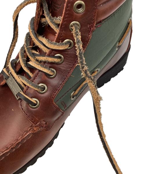 Timberland（ティンバーランド）Timberland (ティンバーランド) BEAMS (ビームス) 別注ミッドレースブーツ/7eye Classic Lug/7アイクラシック ラグ ブラウン サイズ:26.5㎝の古着・服飾アイテム