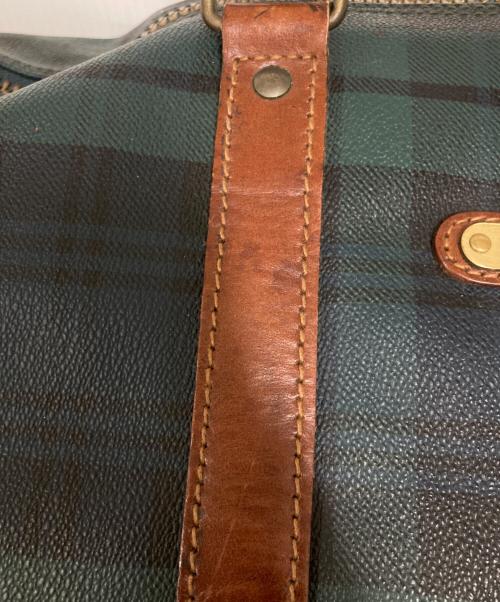 POLO RALPH LAUREN（ポロ・ラルフローレン）POLO RALPH LAUREN (ポロ・ラルフローレン) ボストンバッグ グリーンの古着・服飾アイテム