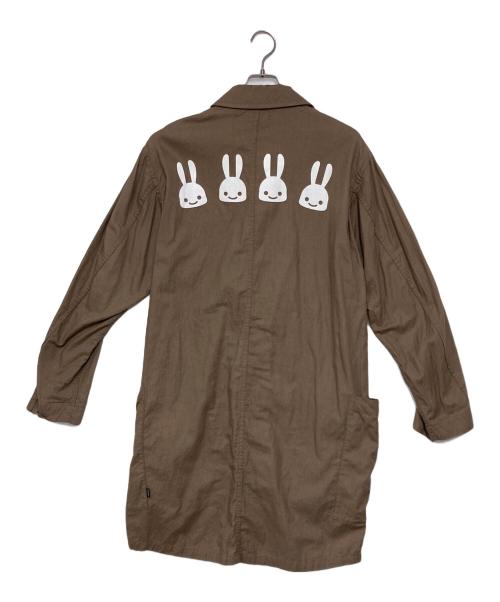 CUNE（キューン）CUNE (キューン) ステンカラーコート ブラウン サイズ:2の古着・服飾アイテム