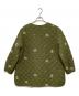 As know as olaca (アズノウアズ オオラカ) ダンシン小花キルテンジャケット/キルティングジャケット カーキ サイズ:3：6000円