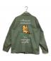 CUNE (キューン) 刺繍たっぷりのコットンブルゾン カーキ サイズ:3：12000円