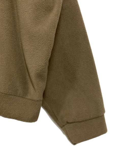 BALENCIAGA（バレンシアガ）BALENCIAGA (バレンシアガ) モックネックフリーススウェット ブラウン サイズ:XXSの古着・服飾アイテム