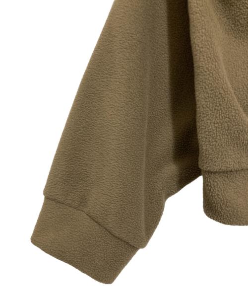 BALENCIAGA（バレンシアガ）BALENCIAGA (バレンシアガ) モックネックフリーススウェット ブラウン サイズ:XXSの古着・服飾アイテム