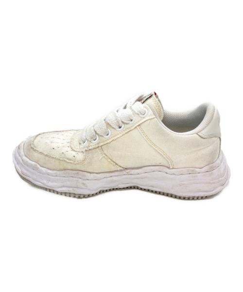 MIHARA YASUHIRO（ミハラヤスヒロ）MIHARA YASUHIRO (ミハラヤスヒロ) WAYNE Original sole Canvas Low-Cut Sneakers アイボリー サイズ:不明の古着・服飾アイテム
