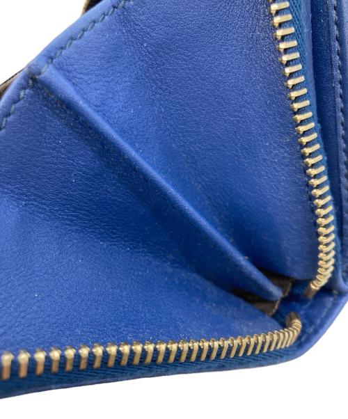 GUCCI（グッチ）GUCCI (グッチ) 2つ折り財布 ブルーの古着・服飾アイテム