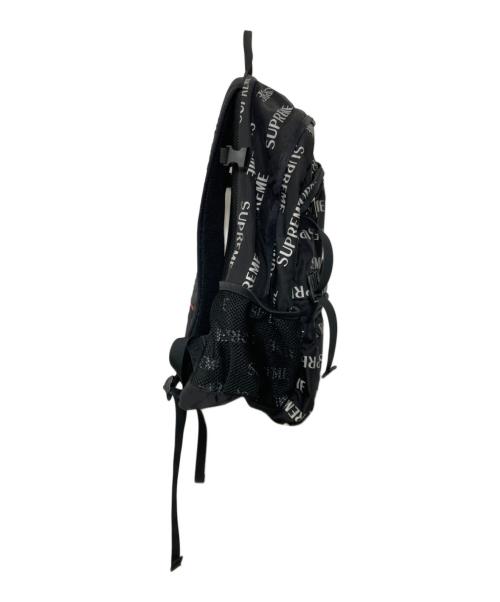 SUPREME（シュプリーム）Supreme (シュプリーム) 3M Reflective Repeat Backpack ブラックの古着・服飾アイテム