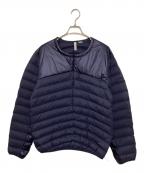 WOOLRICHウールリッチ）の古着「タンドラ ダウン プルオーバー/TUNDRA DOWN PULLOVER」｜ネイビー