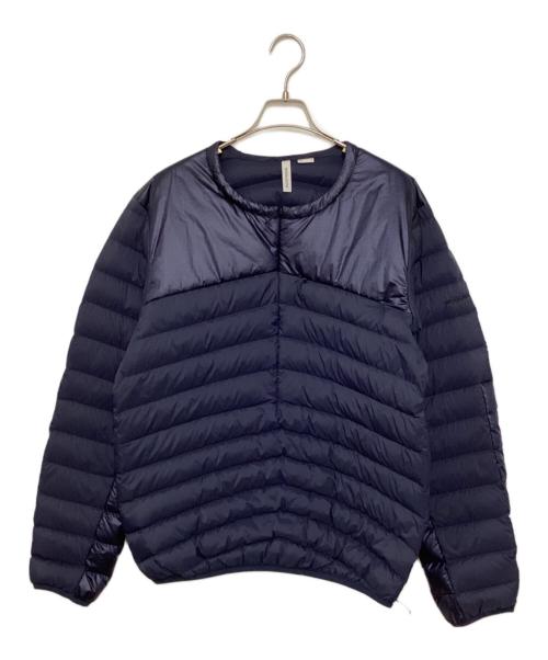 WOOLRICH（ウールリッチ）WOOLRICH (ウールリッチ) タンドラ ダウン プルオーバー/TUNDRA DOWN PULLOVER ネイビー サイズ:Mの古着・服飾アイテム