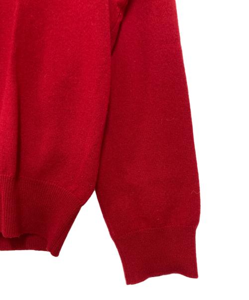 POLO RALPH LAUREN（ポロ・ラルフローレン）POLO RALPH LAUREN (ポロ・ラルフローレン) Vネックニット レッド サイズ:Ｌの古着・服飾アイテム