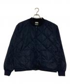 ATMOSアトモス）の古着「キルティングジャケット」｜ネイビー