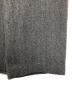 中古・古着 SOFTHYPHEN (ソフトハイフン) HERRINGBONE TWEED WIDE PANTS グレー サイズ:2：6000円
