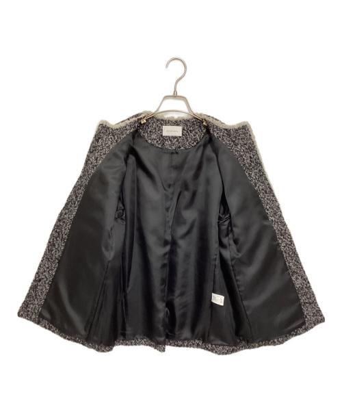 green label relaxing（グリーンレーベルリラクシング）green label relaxing (グリーンレーベルリラクシング) ノーカラージャケット グレー サイズ:38の古着・服飾アイテム