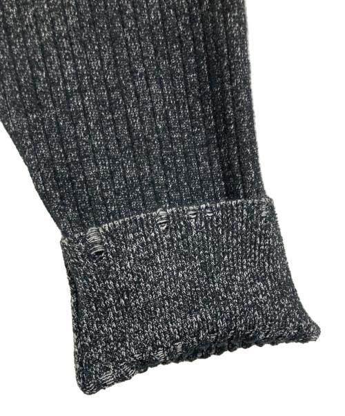 MAISON SPECIAL（メゾンスペシャル）MAISON SPECIAL (メゾンスペシャル) インサイドアウト クロップド ニットカーディガン/Inside-out cropped knit cardigan ブラック サイズ:freeの古着・服飾アイテム