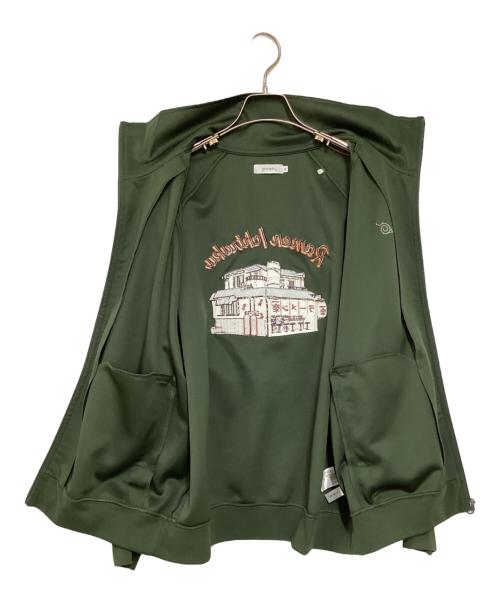 graniph（グラニフ）graniph (グラニフ) NARUTO (ナルト) ラーメン一楽 トラックジャケット グリーン サイズ:Mの古着・服飾アイテム