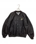 graniph×金色のガッシュベルグラニフ×キンイロノガッシュベル）の古着「最後の戦い リバーシブルブルゾン」｜ブラック