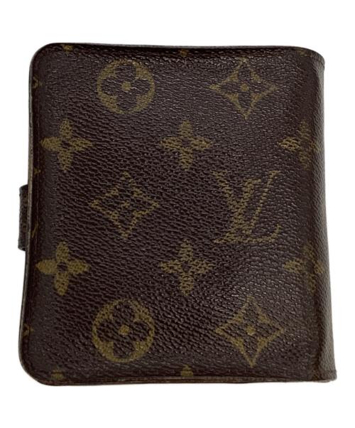 LOUIS VUITTON（ルイ ヴィトン）LOUIS VUITTON (ルイ ヴィトン) 2つ折り財布/コンパクトジップ ブラウンの古着・服飾アイテム