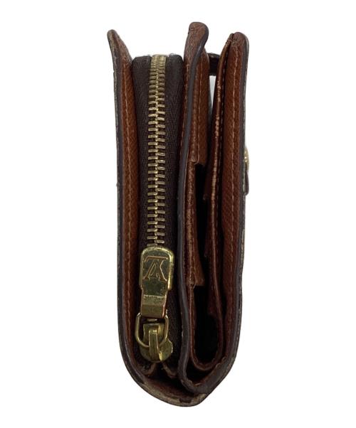 LOUIS VUITTON（ルイ ヴィトン）LOUIS VUITTON (ルイ ヴィトン) 2つ折り財布/コンパクトジップ ブラウンの古着・服飾アイテム