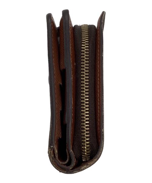 LOUIS VUITTON（ルイ ヴィトン）LOUIS VUITTON (ルイ ヴィトン) 2つ折り財布/コンパクトジップ ブラウンの古着・服飾アイテム