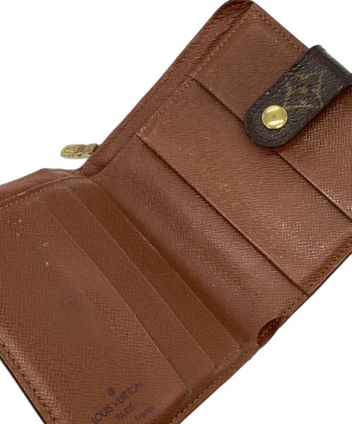 LOUIS VUITTON（ルイ ヴィトン）LOUIS VUITTON (ルイ ヴィトン) 2つ折り財布/コンパクトジップ ブラウンの古着・服飾アイテム