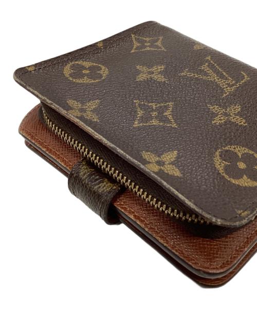 LOUIS VUITTON（ルイ ヴィトン）LOUIS VUITTON (ルイ ヴィトン) 2つ折り財布/コンパクトジップ ブラウンの古着・服飾アイテム