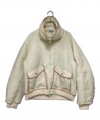 a2oエーツーオー）の古着「パイピングバギーブルゾン」｜アイボリー