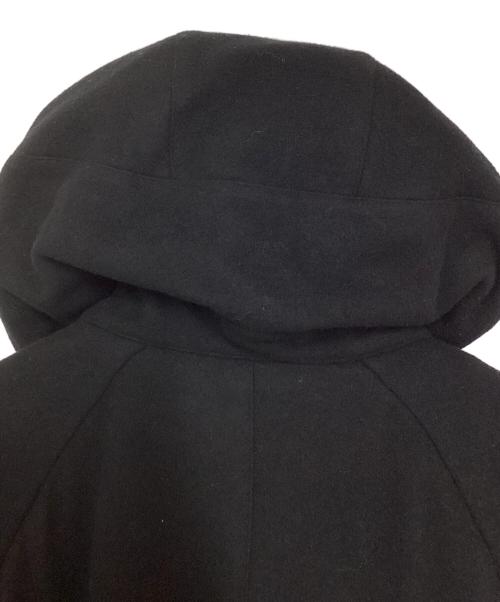 PRODUCT LAB.（プロダクトラボ）PRODUCT LAB. (プロダクトラボ) HOOD COAT / Super 100's ブラック サイズ:Mの古着・服飾アイテム