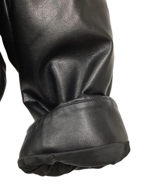 MAISON SPECIAL（メゾンスペシャル）MAISON SPECIAL (メゾンスペシャル) Vegan Leather Balloon Blouson ブラック サイズ:Freeの古着・服飾アイテム