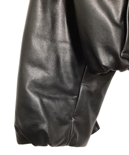 MAISON SPECIAL（メゾンスペシャル）MAISON SPECIAL (メゾンスペシャル) Vegan Leather Balloon Blouson ブラック サイズ:Freeの古着・服飾アイテム