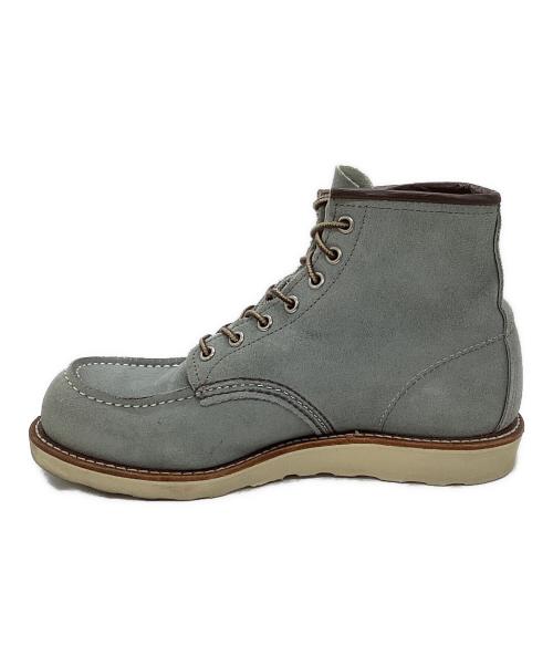 RED WING（レッドウィング）RED WING (レッドウィング) 6-inch Classic Moc/6インチ クラシック モック/ワークイブーツ/スウェードブーツ ダスティブルー サイズ:25.5の古着・服飾アイテム