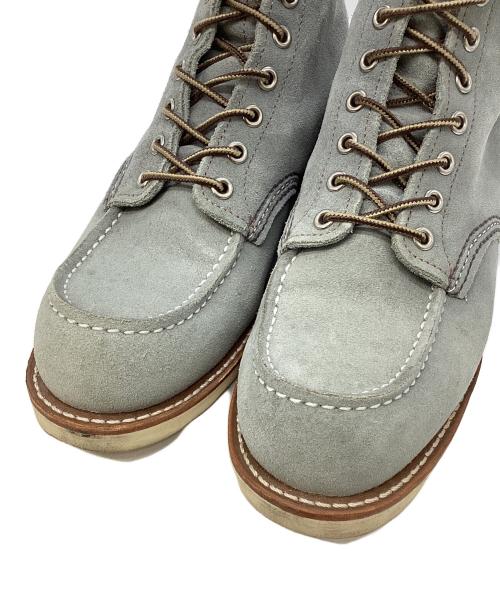 RED WING（レッドウィング）RED WING (レッドウィング) 6-inch Classic Moc/6インチ クラシック モック/ワークイブーツ/スウェードブーツ ダスティブルー サイズ:25.5の古着・服飾アイテム