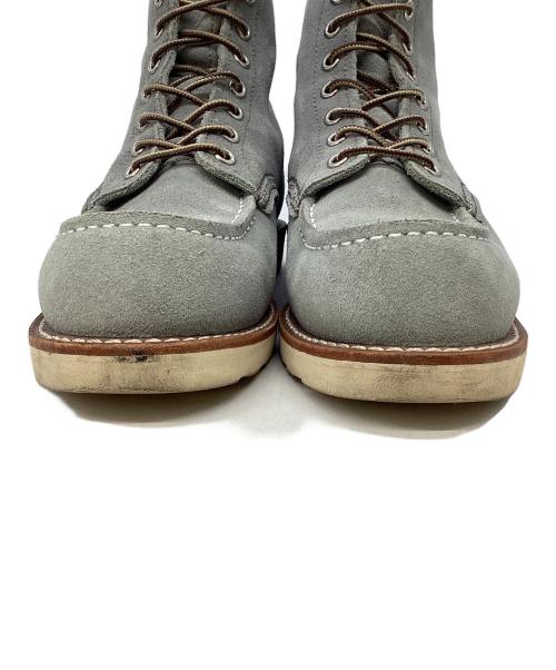 RED WING（レッドウィング）RED WING (レッドウィング) 6-inch Classic Moc/6インチ クラシック モック/ワークイブーツ/スウェードブーツ ダスティブルー サイズ:25.5の古着・服飾アイテム