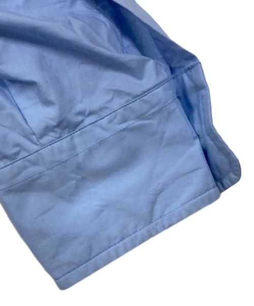 MM6 Maison Margiela（エムエムシックスメゾンマルジェラ）MM6 Maison Margiela (エムエムシックスメゾンマルジェラ) Scarf Bac Cropped Shirt ブルー サイズ:42の古着・服飾アイテム