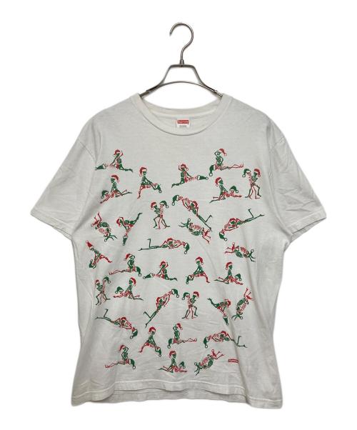 SUPREME（シュプリーム）Supreme (シュプリーム) Christmas Tee ホワイト サイズ:Ｌの古着・服飾アイテム