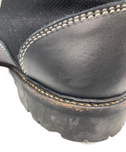 COMME des GARCONS HOMME（コムデギャルソン オム）COMME des GARCONS HOMME (コムデギャルソン オム) レースアップブーツ ブラック サイズ:26.5cmの古着・服飾アイテム