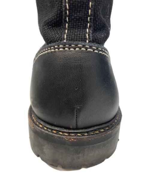 COMME des GARCONS HOMME（コムデギャルソン オム）COMME des GARCONS HOMME (コムデギャルソン オム) レースアップブーツ ブラック サイズ:26.5cmの古着・服飾アイテム