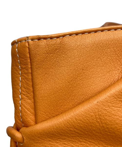 KITAMURA（キタムラ）KITAMURA (キタムラ) ハンドバッグ オレンジの古着・服飾アイテム