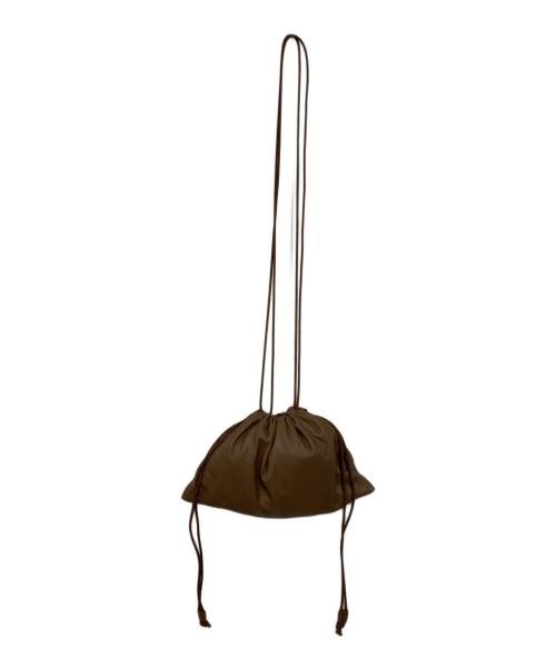 Plage（プラージュ）Plage (プラージュ) les Tendre leather clutch ブラウンの古着・服飾アイテム