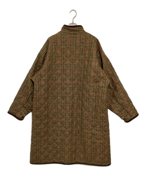 LAVENHAM（ラベンハム）LAVENHAM (ラベンハム) Product Twelve (プロダクトトゥエルブ) EDIFICE (エディフィス) EDIFICE 30th QUILT COAT(Gunclub) ブラウン サイズ:Lの古着・服飾アイテム