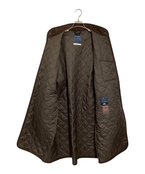 LAVENHAM（ラベンハム）LAVENHAM (ラベンハム) Product Twelve (プロダクトトゥエルブ) EDIFICE (エディフィス) EDIFICE 30th QUILT COAT(Gunclub) ブラウン サイズ:Lの古着・服飾アイテム